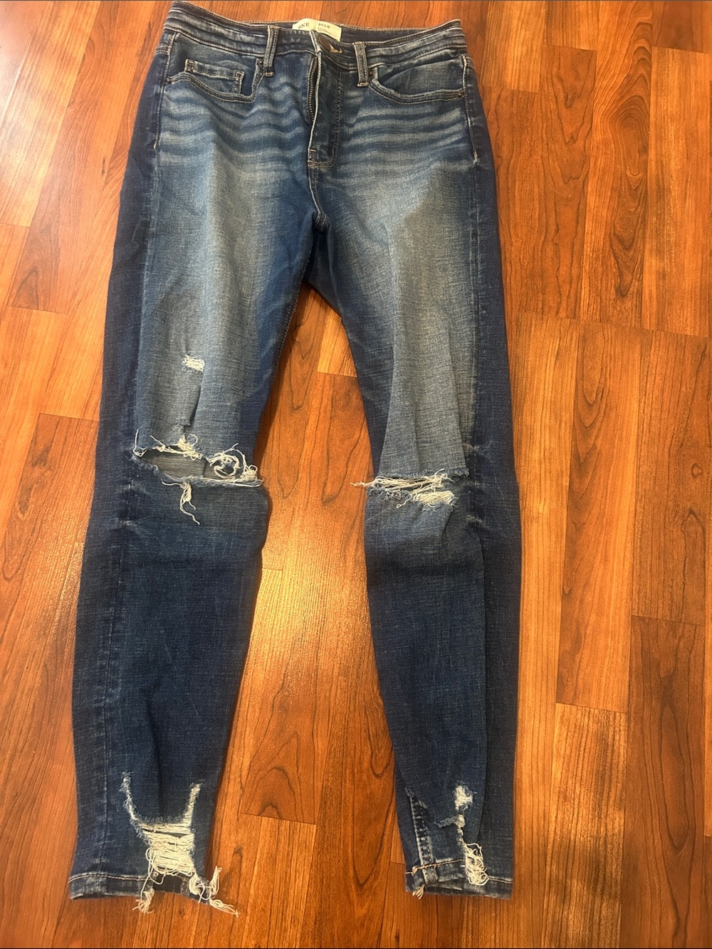 BKE Billie Slim Fit Dark Blue Denim Jeans